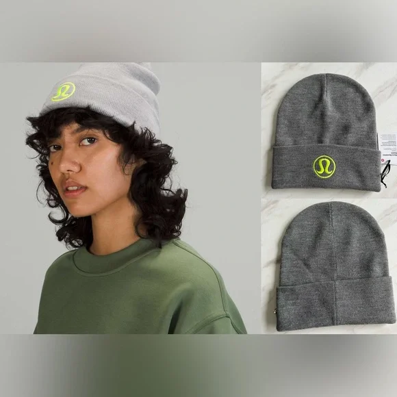 Lululemon Warm Revelation Beanie
Heathered Rhino Grey / Highlight Yellow - Picture 1 of 6